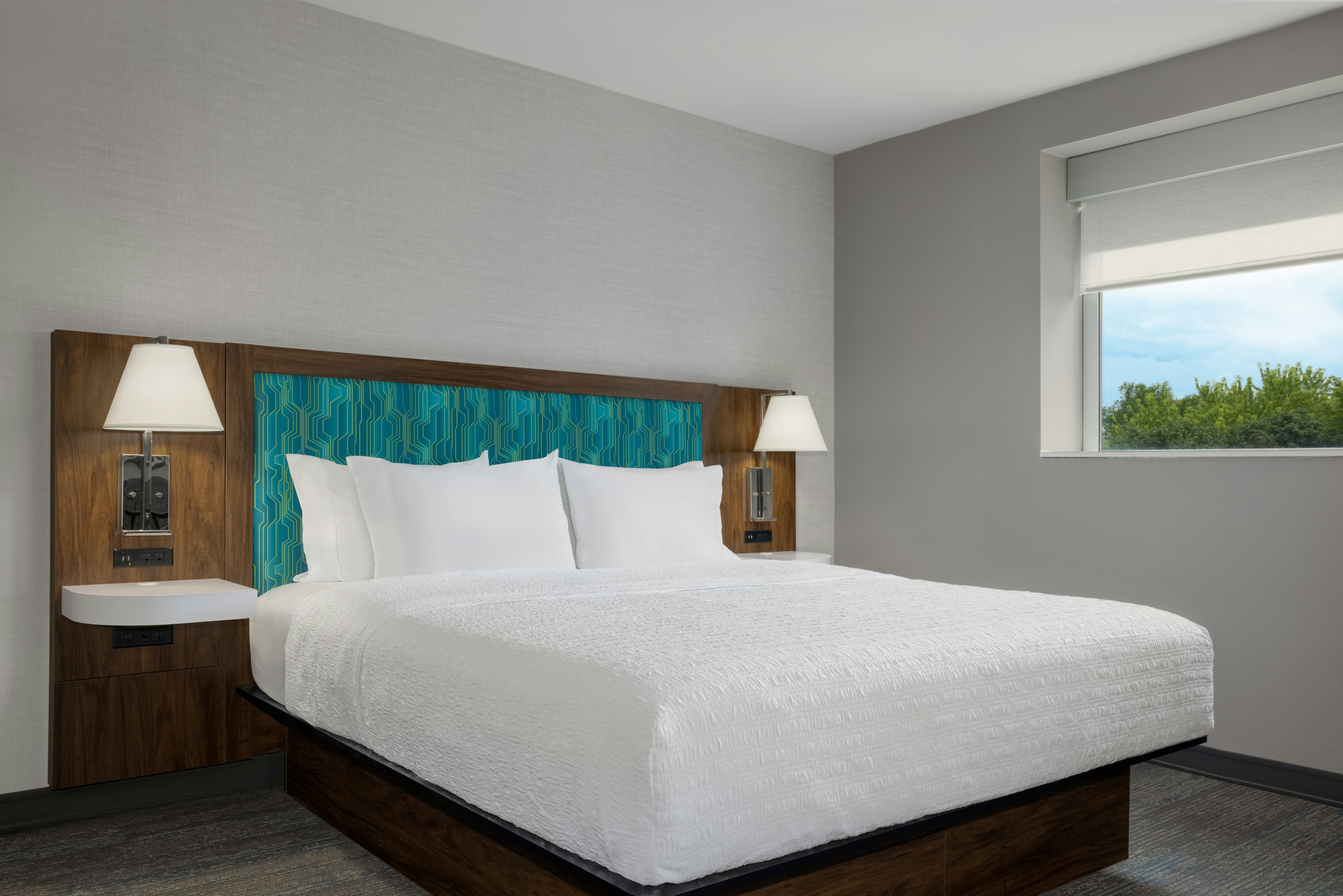 جناح استوديو بسرير كينج بإطلالة على المسبح، Hampton Inn & Suites by Hilton Toronto Downtown 2/2