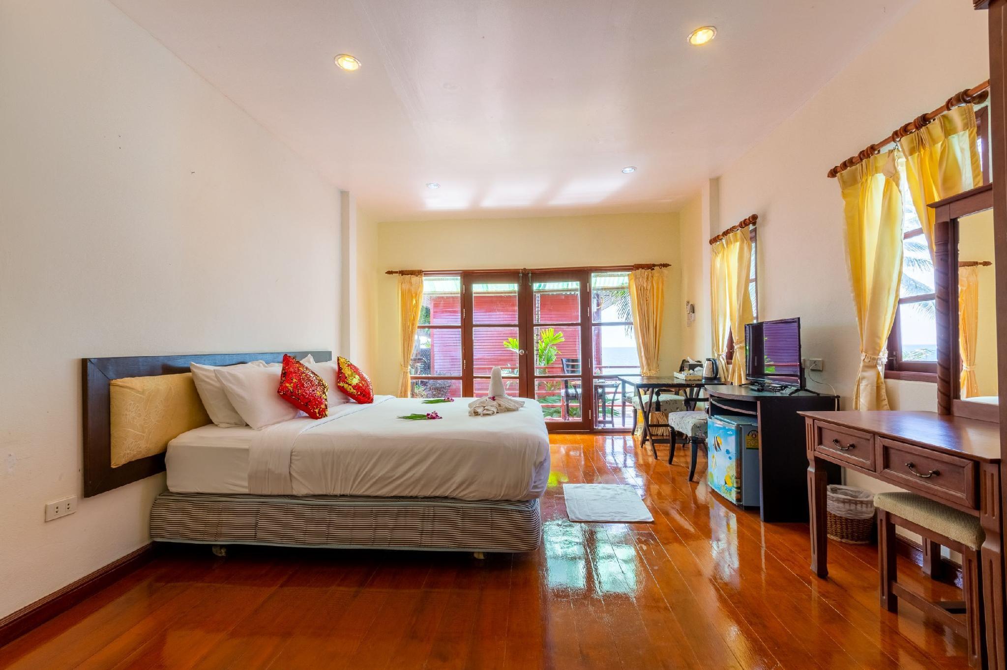 Bungalow, King Bed, Partial Sea View