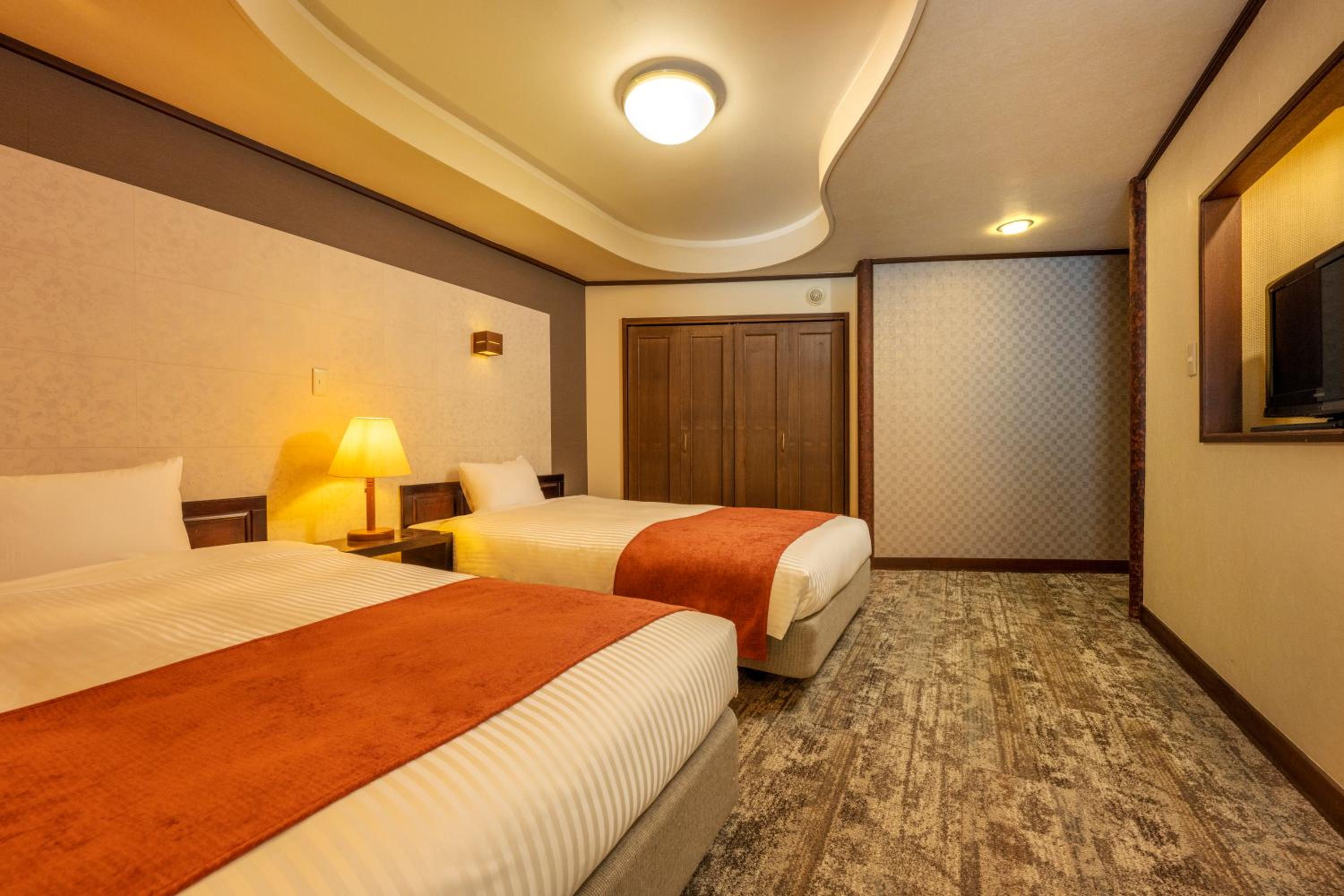 Japanese Western, Ocean, Standard, Twin Beds, Tatami