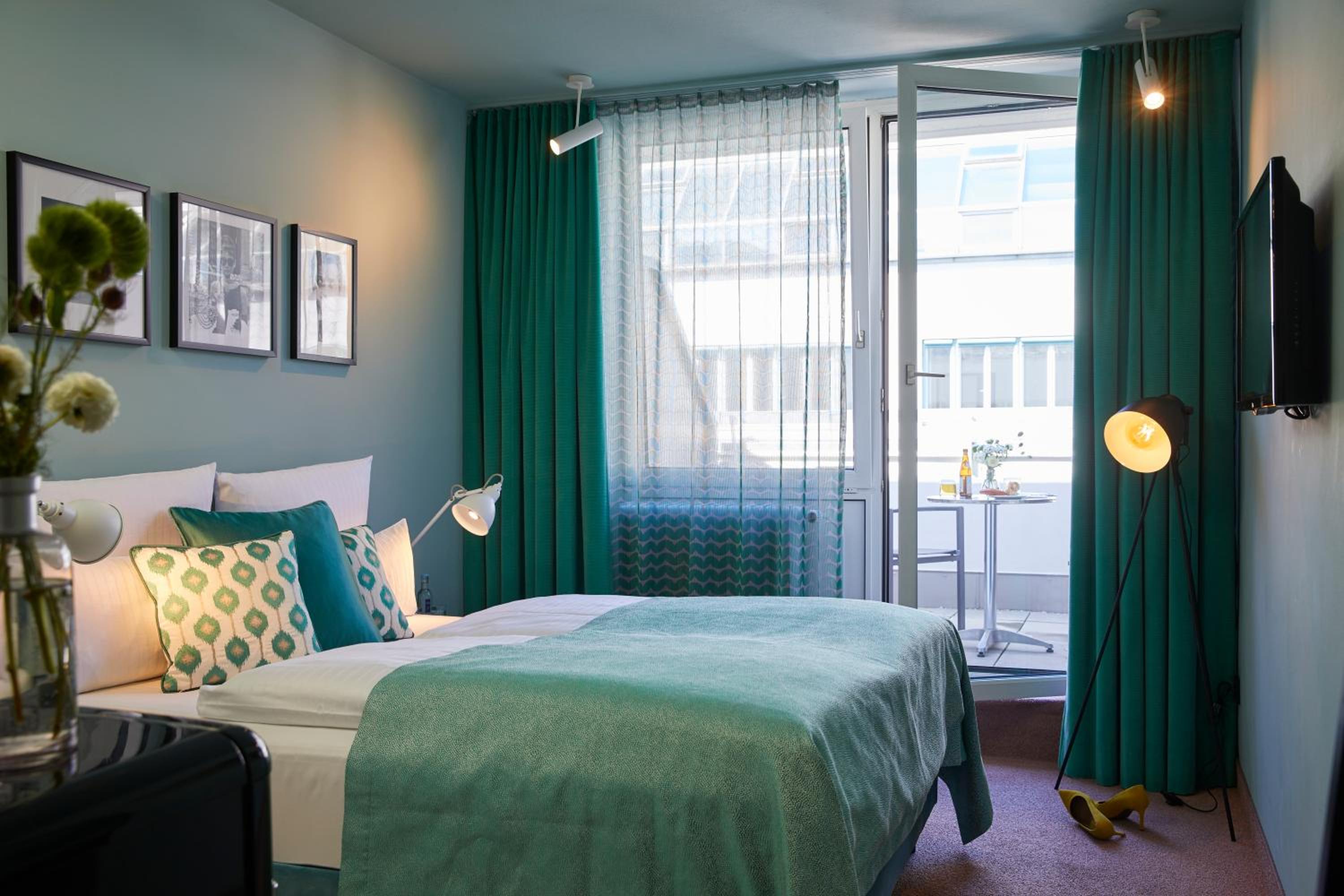 Room, Double Bed, Balcony