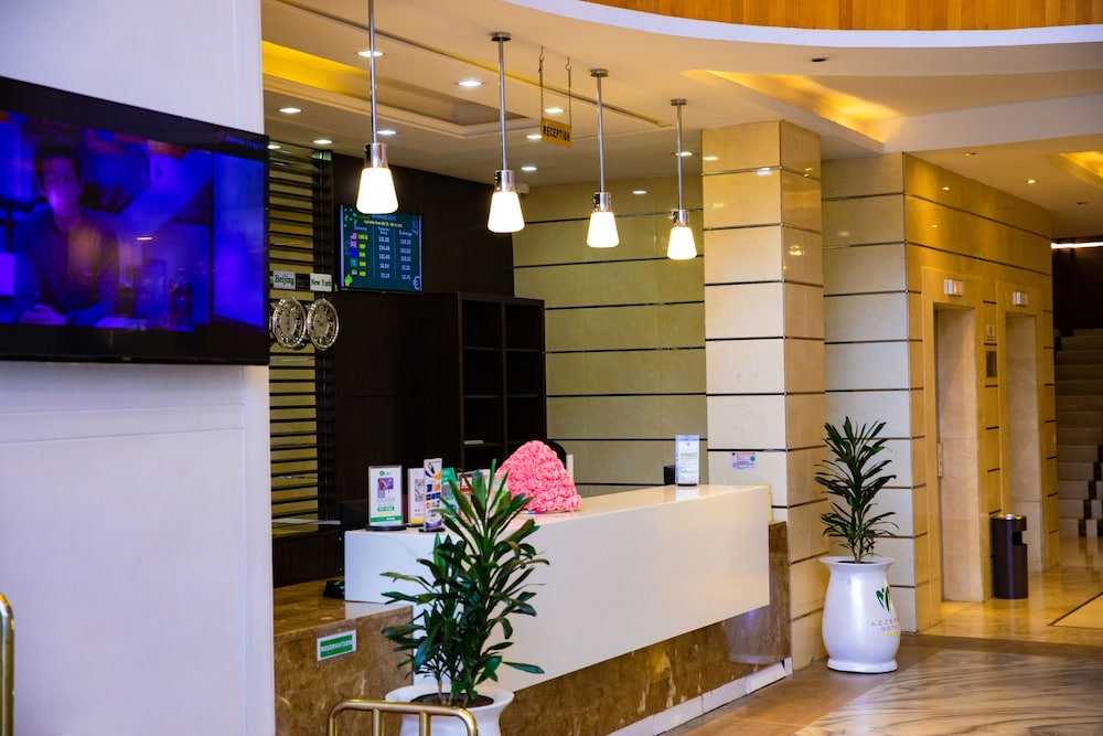 Lobby at AZZEMAN HOTEL, ADDIS ABABA
