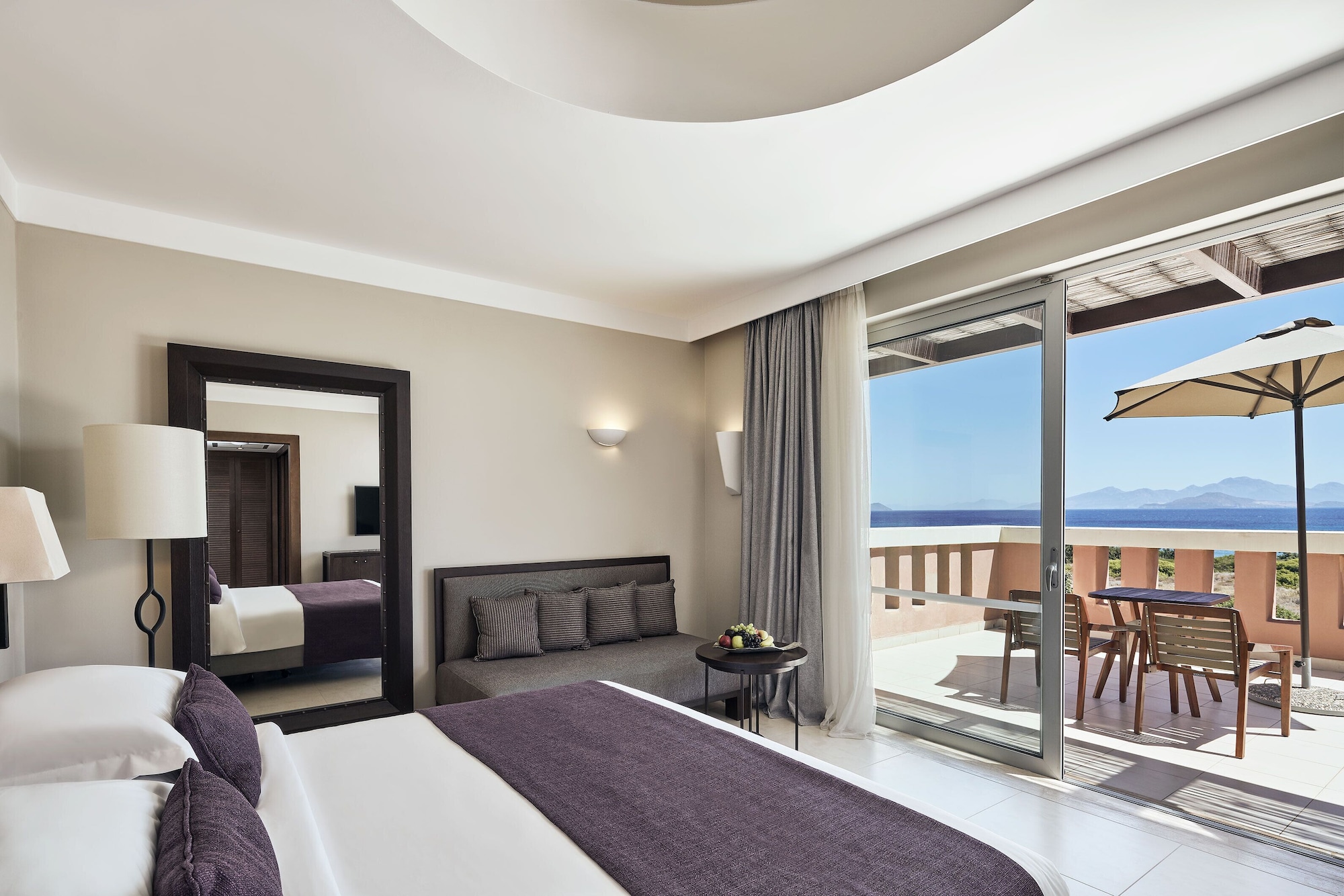 ROOM, DOUBLE OR TWIN BED, SEA VIEW