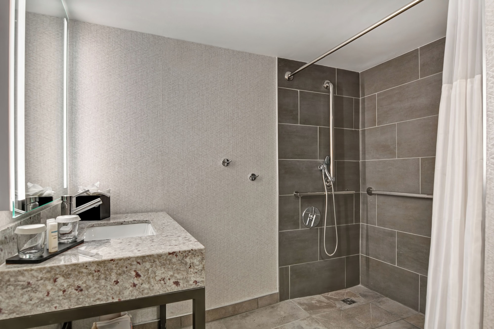 جناح بسرير كينج مع أريكة لذوي الإعاقة، Embassy Suites by Hilton Minneapolis Airport 6/9