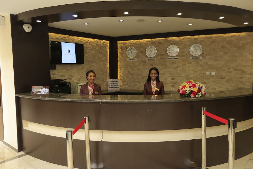 Lobby at Cassiopeia Hotel, ADDIS ABABA