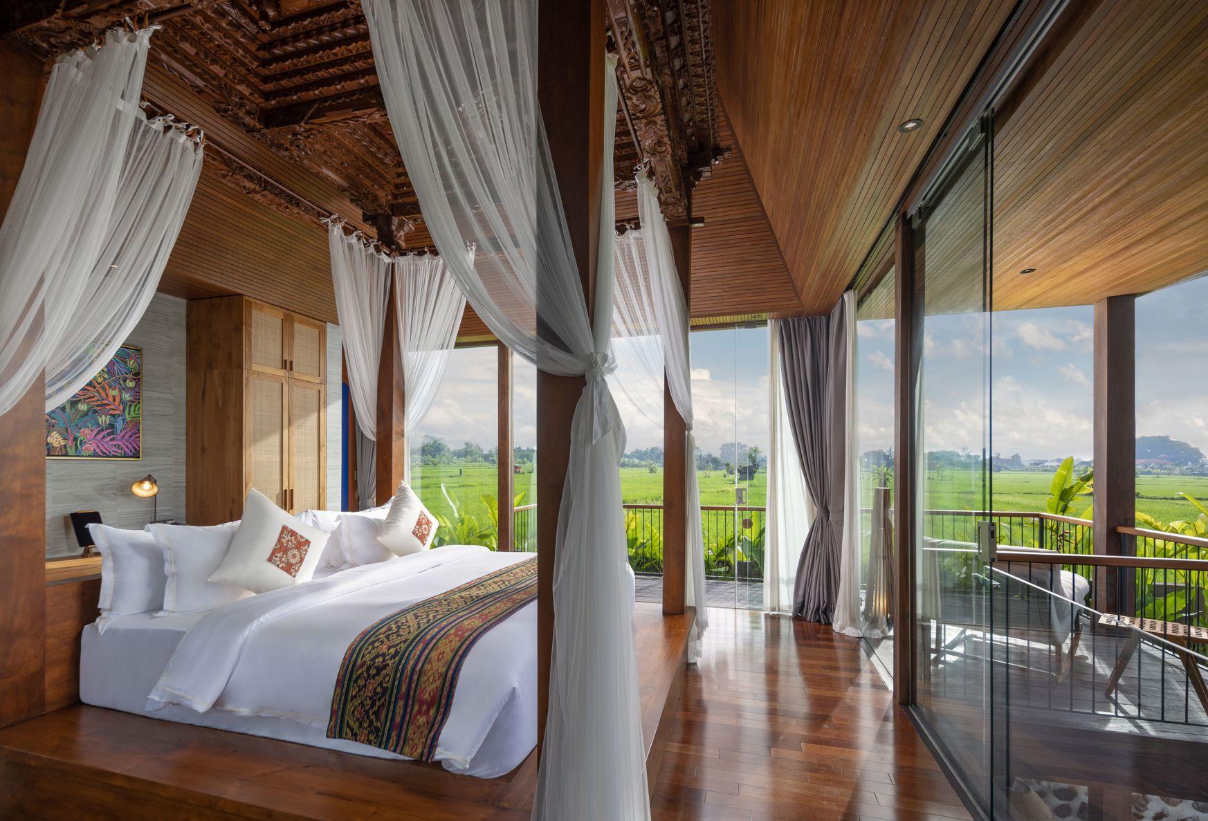 Pool, Prestige, Villa, Double Bed, Paddy View