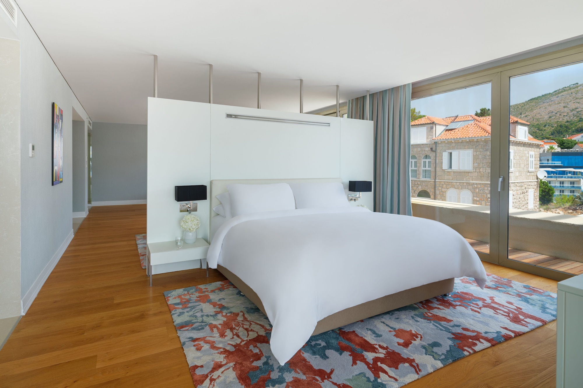 جناح تنفيذي بسرير كينج بإطلالة على البحر بشرفة، Rixos Premium Dubrovnik 2/10