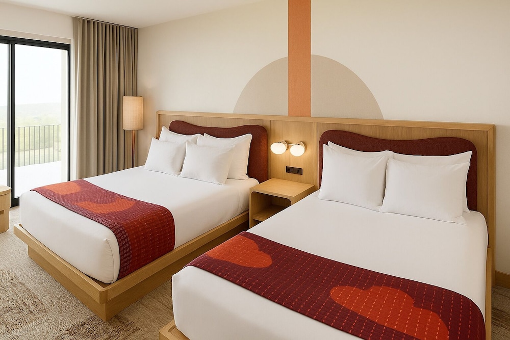 DELUXE, 2 QUEEN BEDS, BALCONY