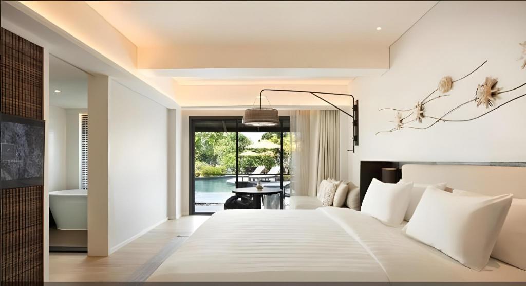 Pool, Villa, Double Bed, Sea View