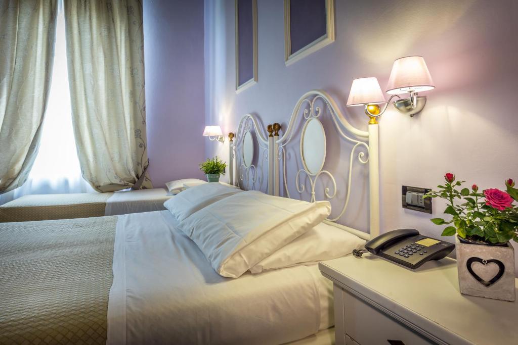 غرفة قياسية رباعية، Hotel Ferrucci Firenze 5/7