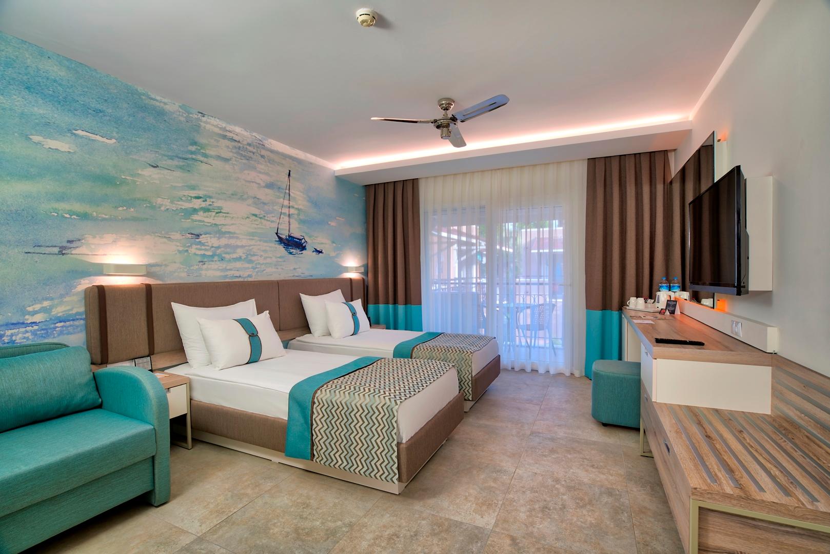 Standard, Double Bed, Sea View, Sofa