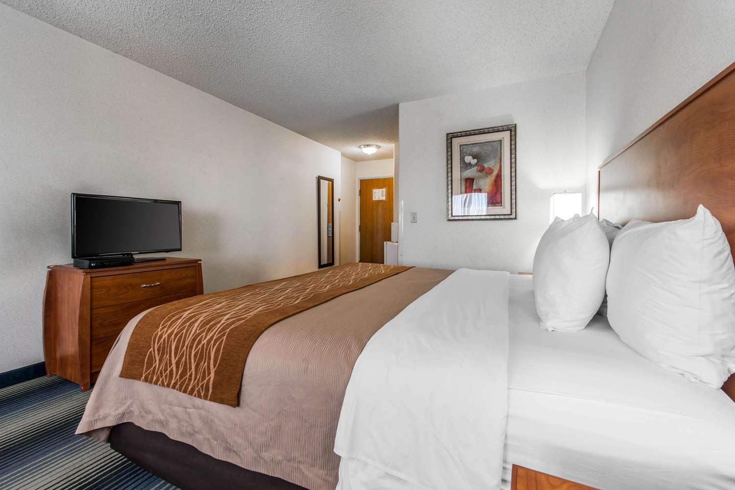 غرفة بسرير كينج لذوي الإعاقة، Quality Inn Denver Westminster 4/4
