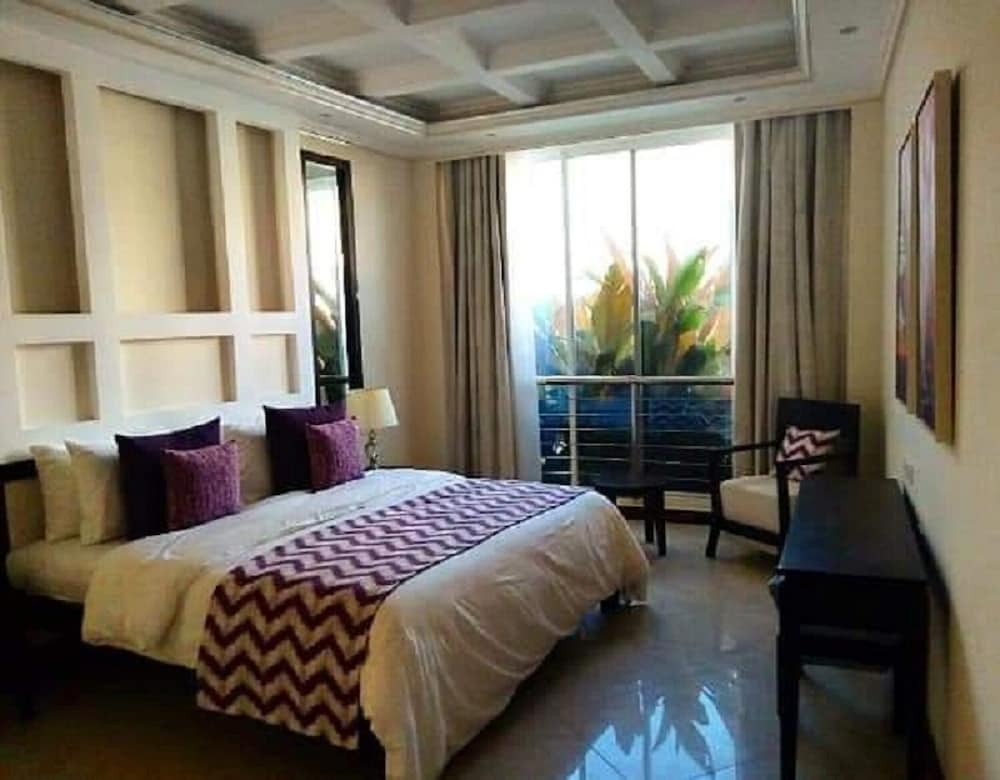 شقة ديلوكس بسرير كينج وسريرين منفصلين بإطلالة على البحر بشرفة بغرفتي نوم، Kilua Beach Resort 7/10