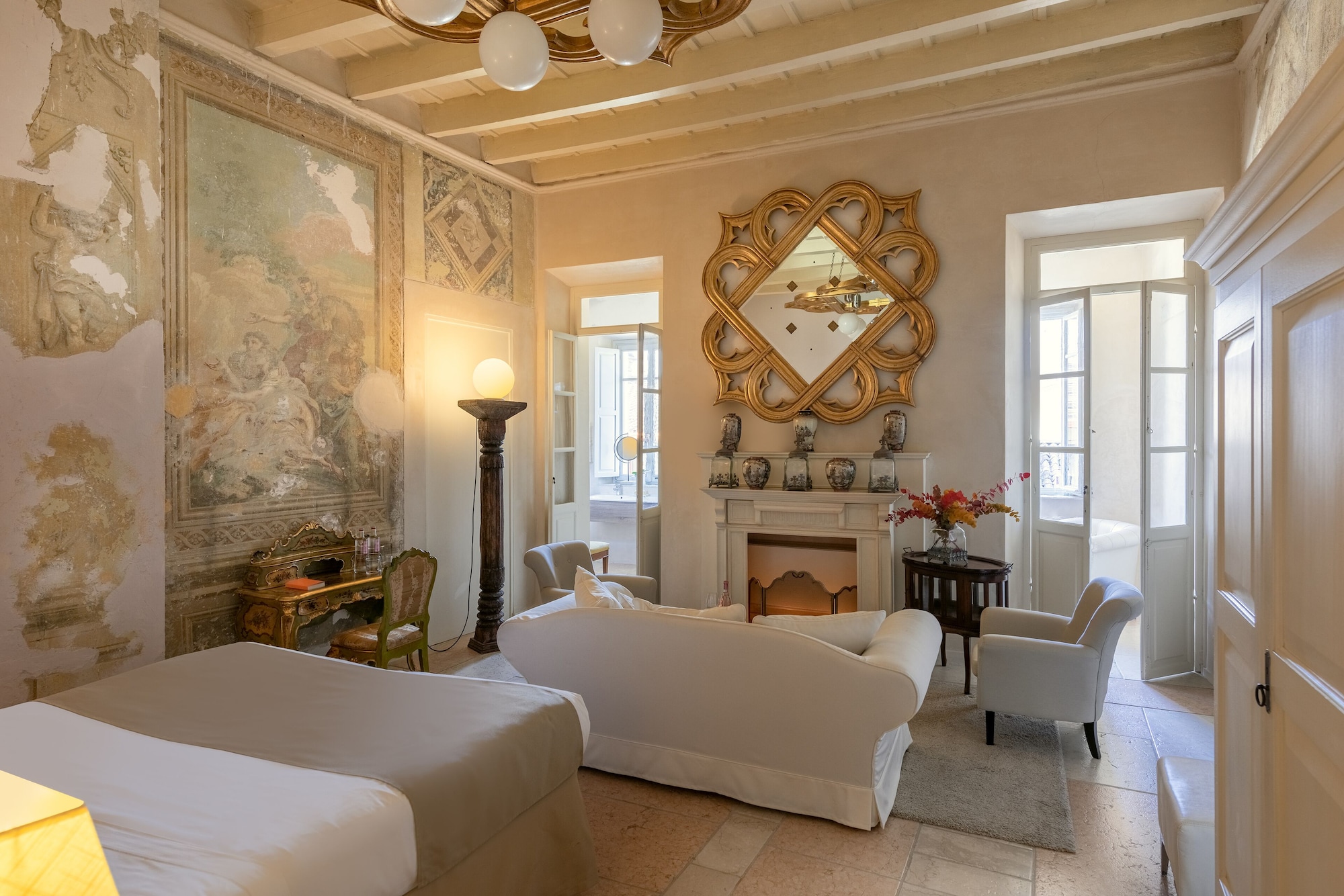غرفة جونيور بسرير مزدوج أو سريرين منفصلين، Hotel Palazzo Novello 2/3