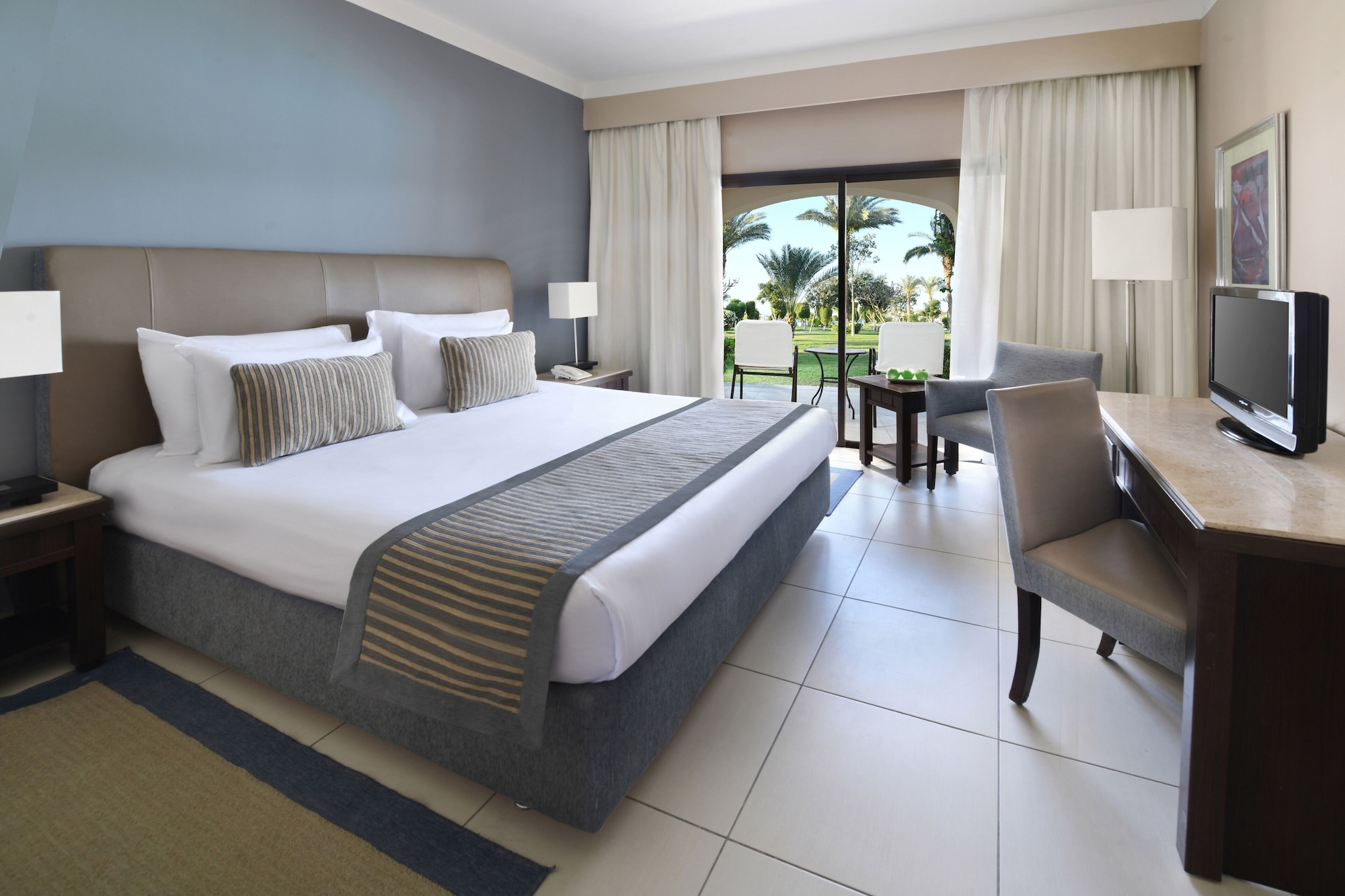 JAZ BLUEMARINE, DELUXE, FAMILY, DOUBLE BED, POOL VIEW