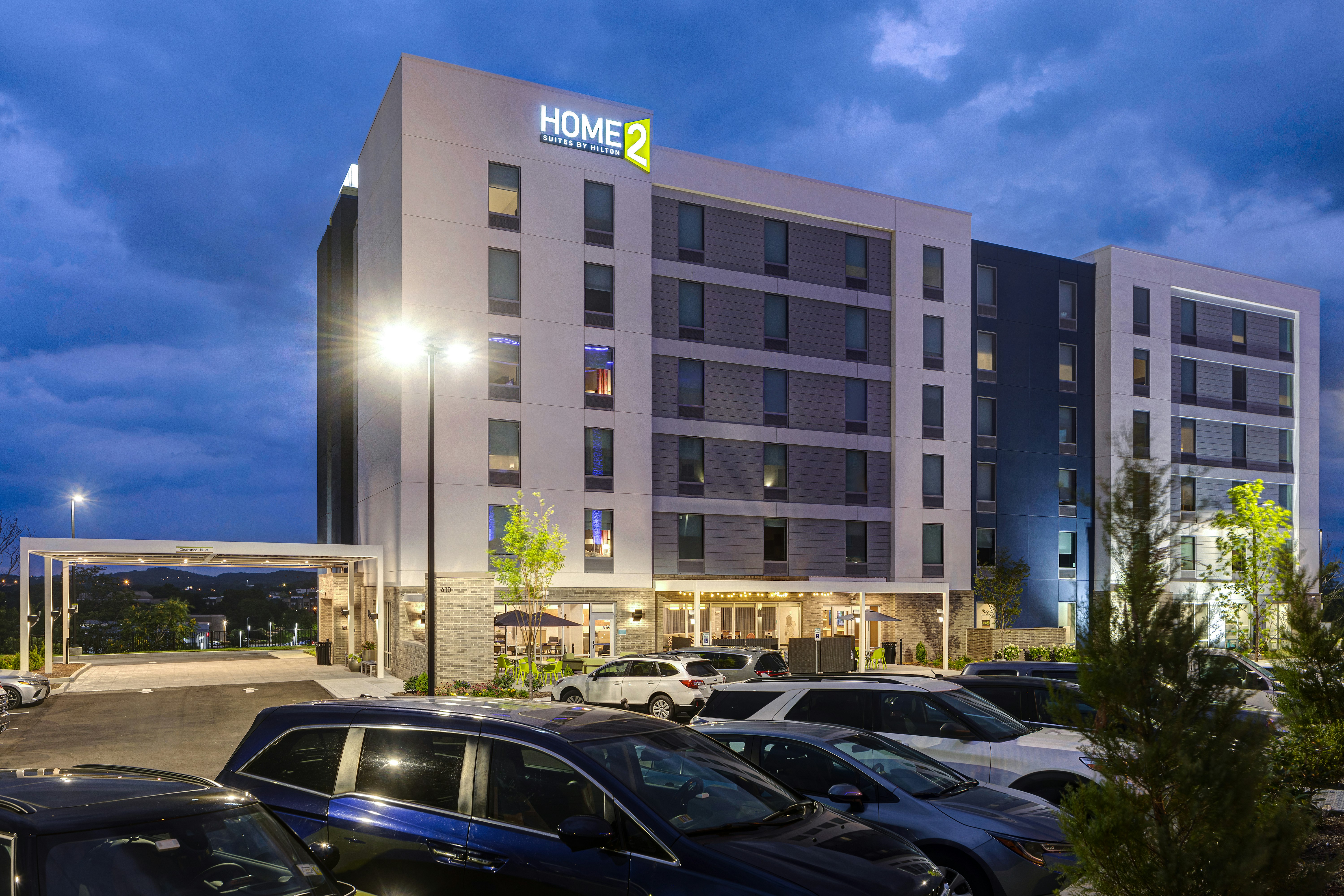 希尔顿惠庭酒店Nashville MetroCenter(Home2 Suites by Hilton Nashville MetroCenter) 图片1