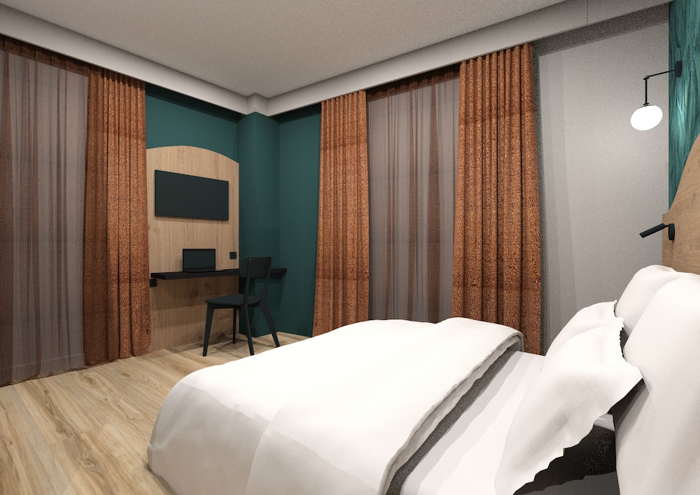 جناح متصل بسرير كوين وسريرين منفصلين، All Suites Hotel Paris Pleyel L’Ile Saint Denis 5/10