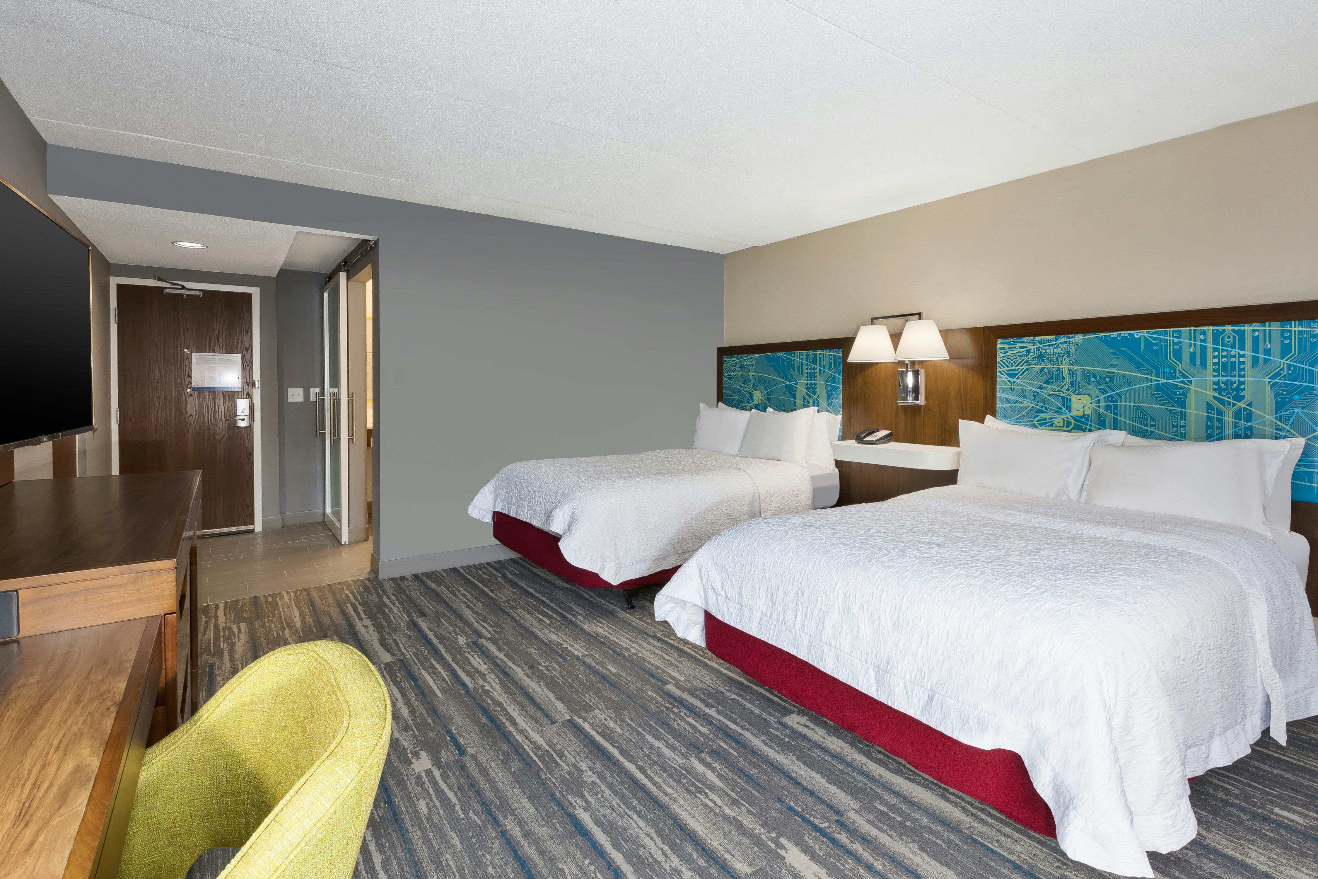 Room, 2 Double Beds, Accessible, Hampton Inn Traverse City 3/8