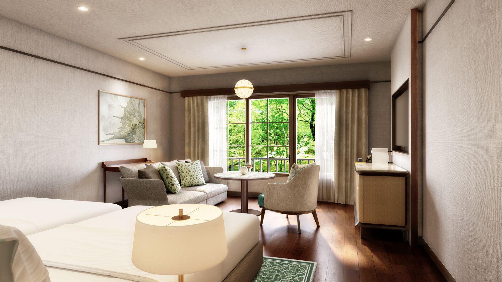 Standard, Twin Beds, Terrace