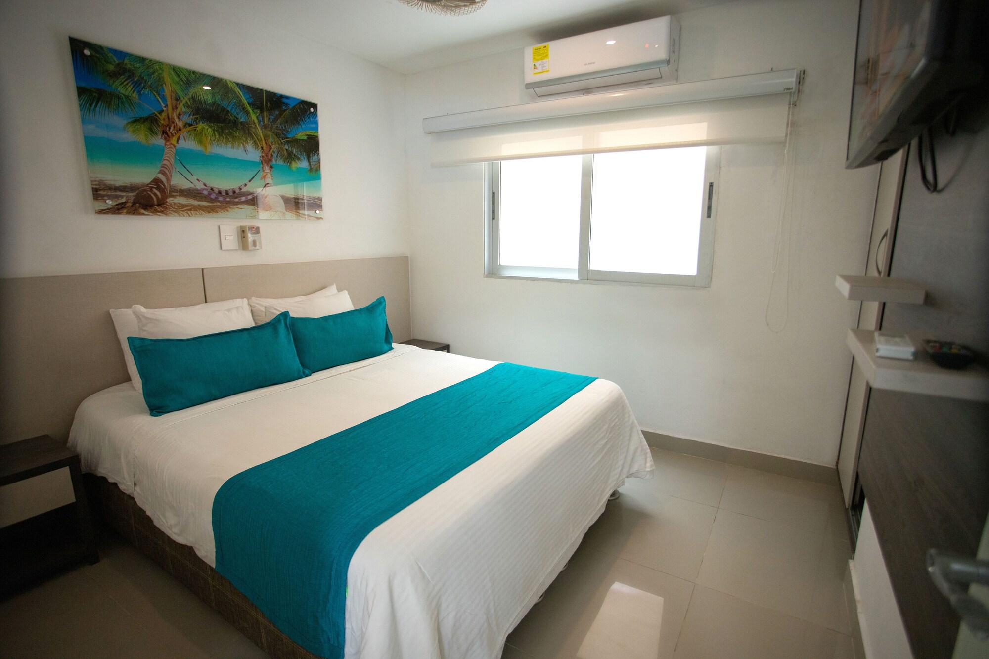 استوديو بسرير كوين وسريرين منفصلين، Hotel Poblado Covenas 3/5