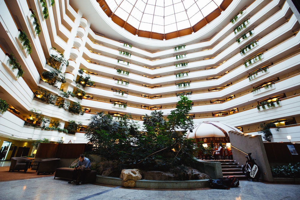 Lobby at Rahat Palace Hotel, ALMATY