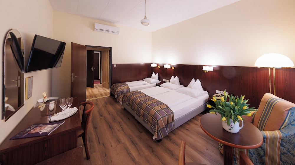 غرفة ثلاثية بسرير مزدوج وسرير فردي، Hotel Continental 4/7