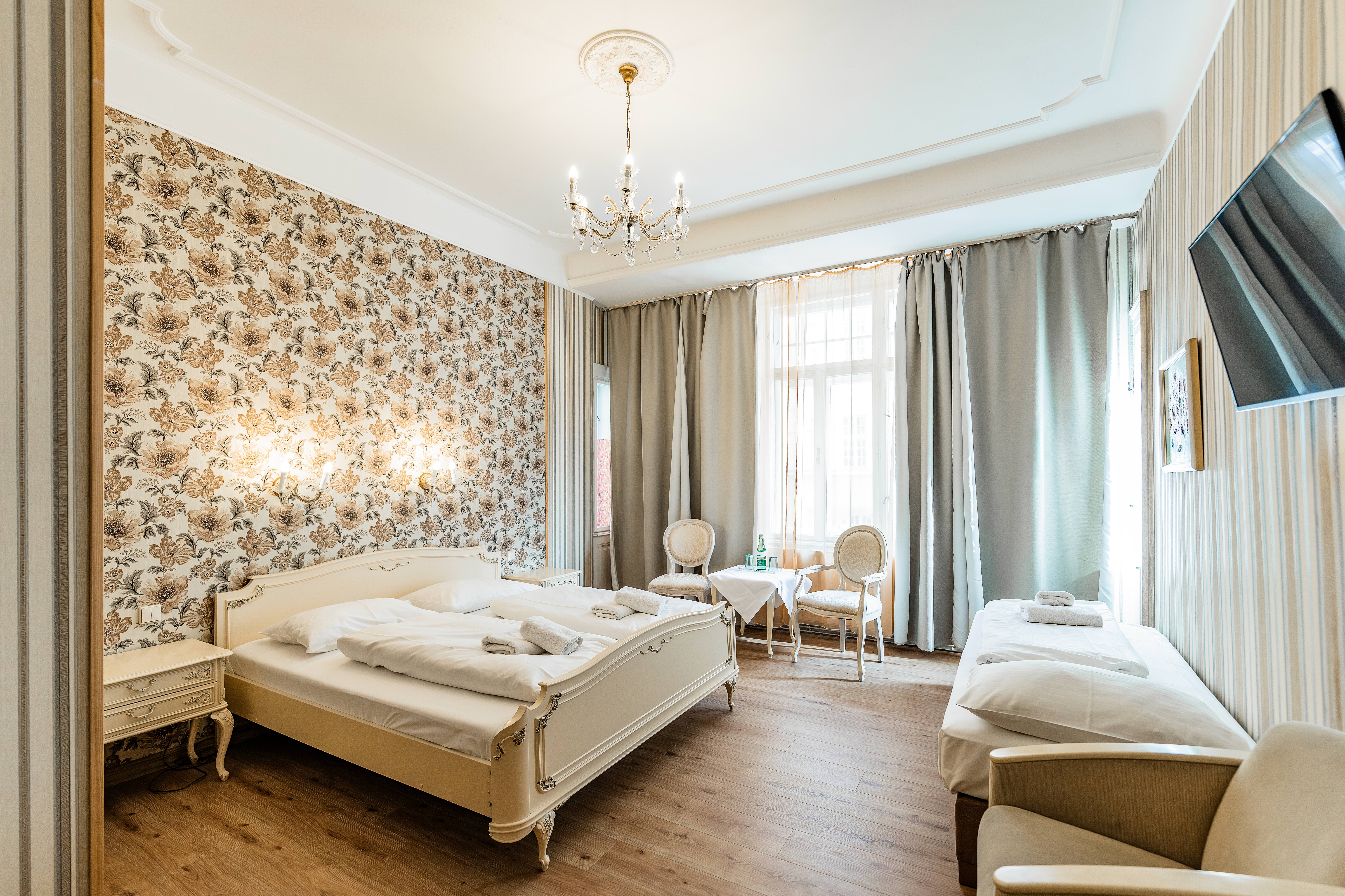 غرفة قياسية ثلاثية، Hotel Pension Baronesse 4/8