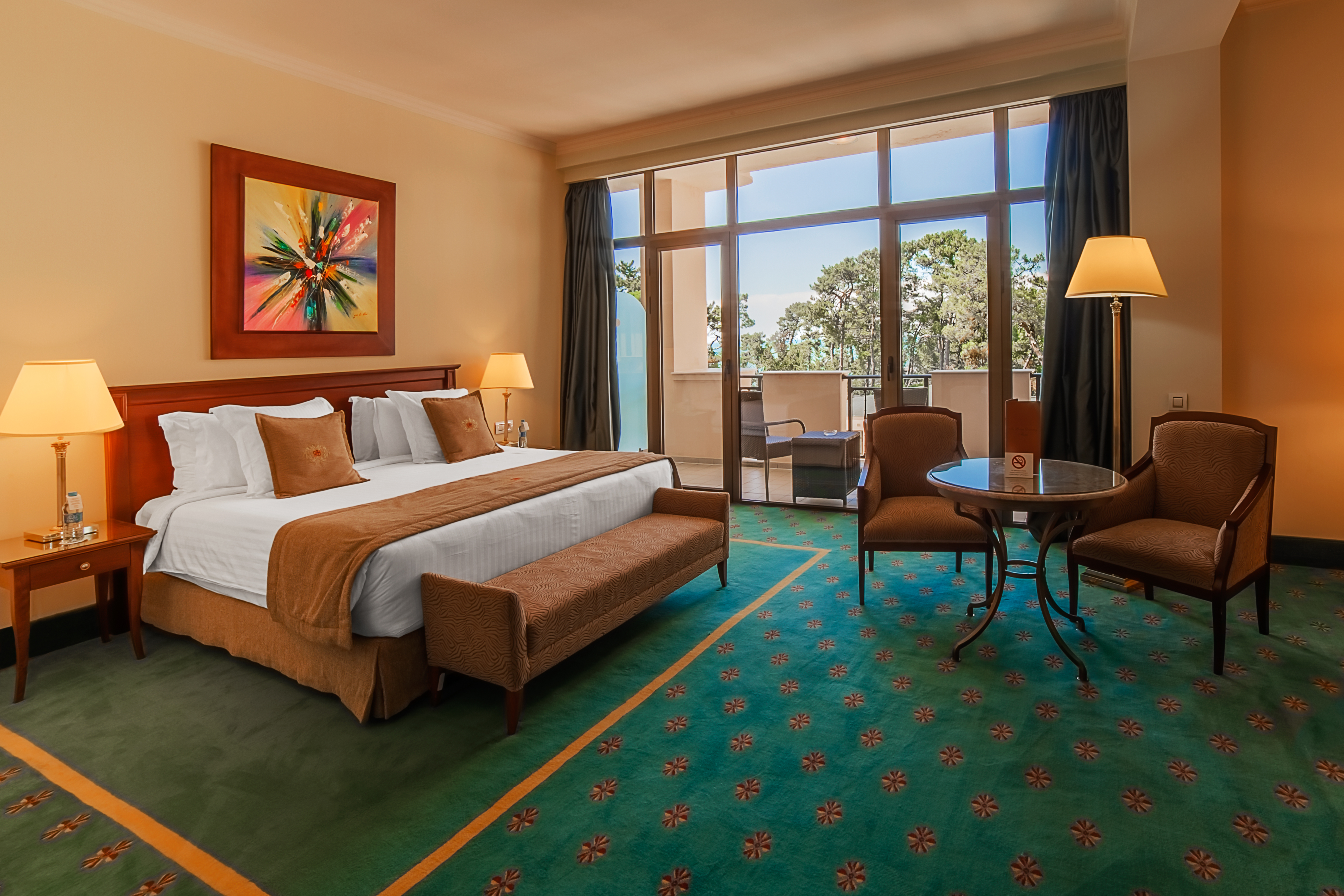 Deluxe, Double Bed, Garden View
