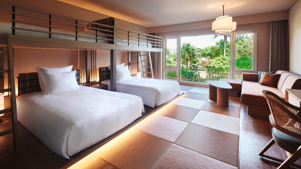Room, 2 Bunk Beds, Tatami, Coral Wing