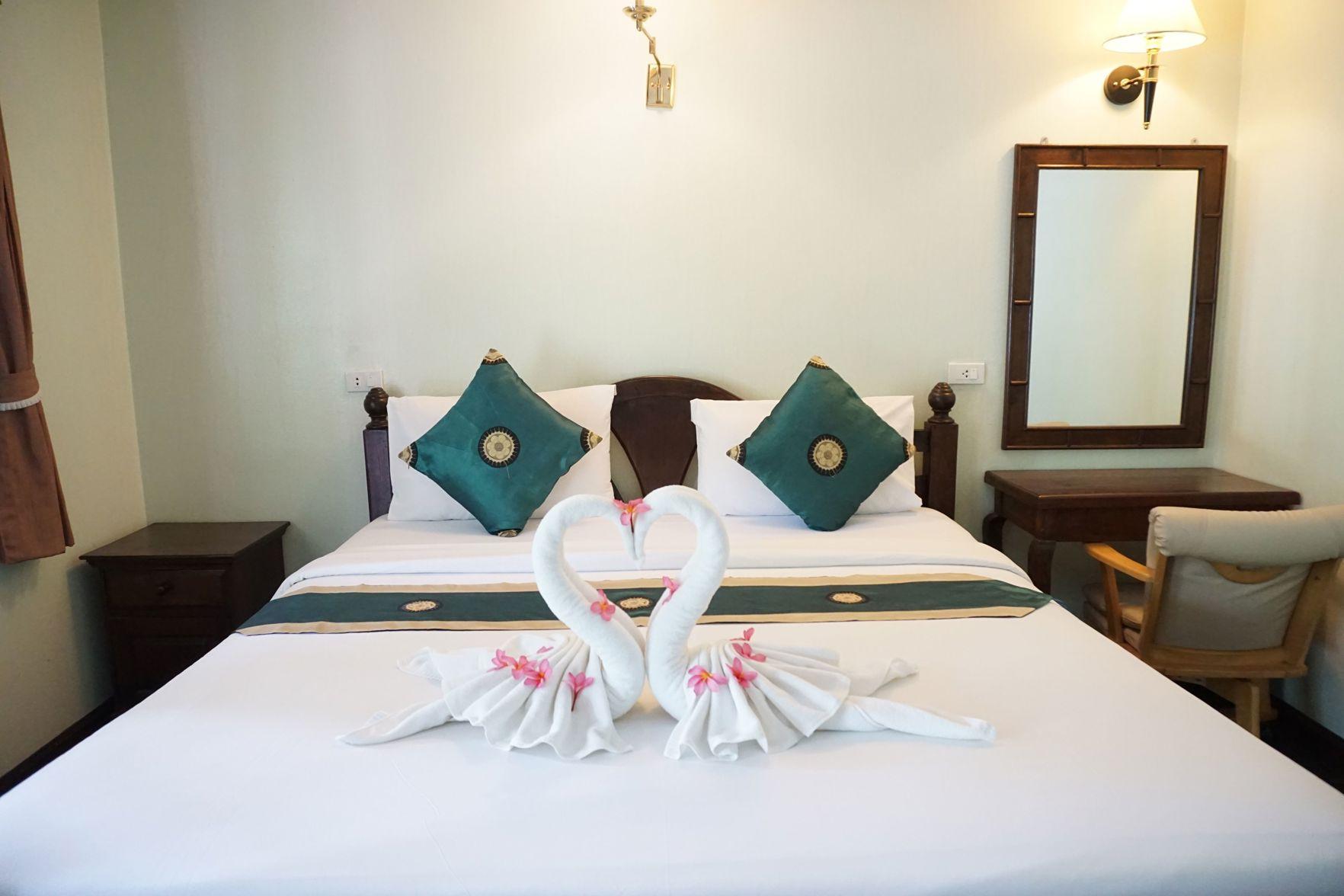 Garden, Bungalow, Double Bed