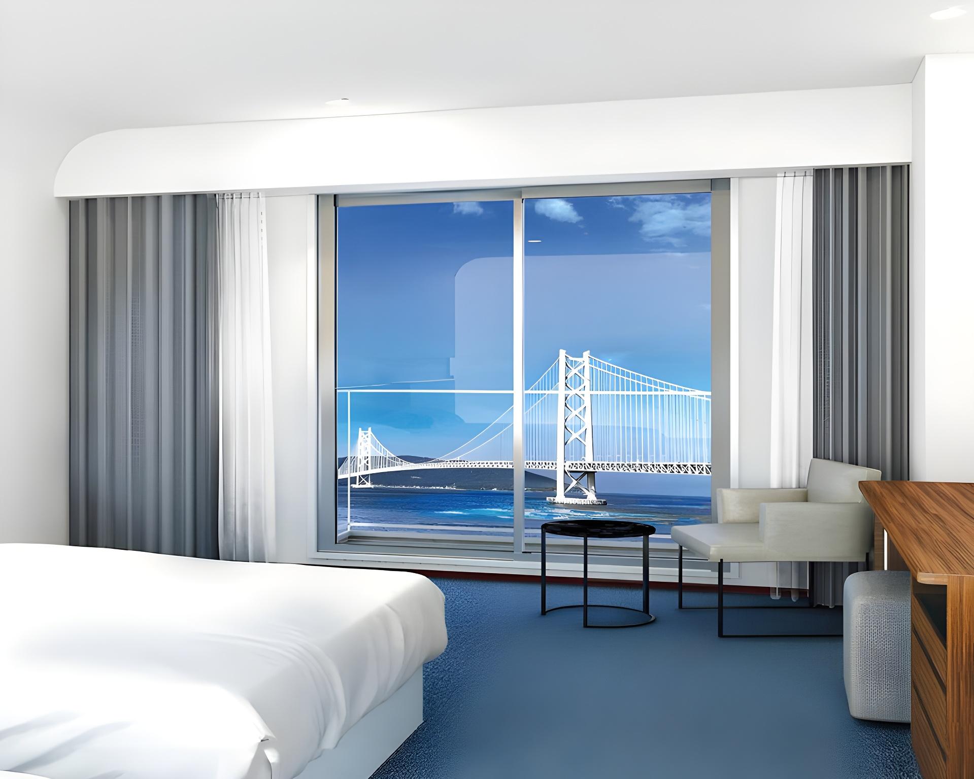 Tower, Spa, Twin Beds, Low Floor