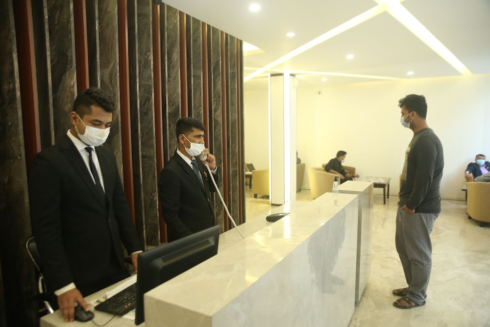 Lobby at HOTEL ZAKARIA INTERNATIONAL, DHAKA