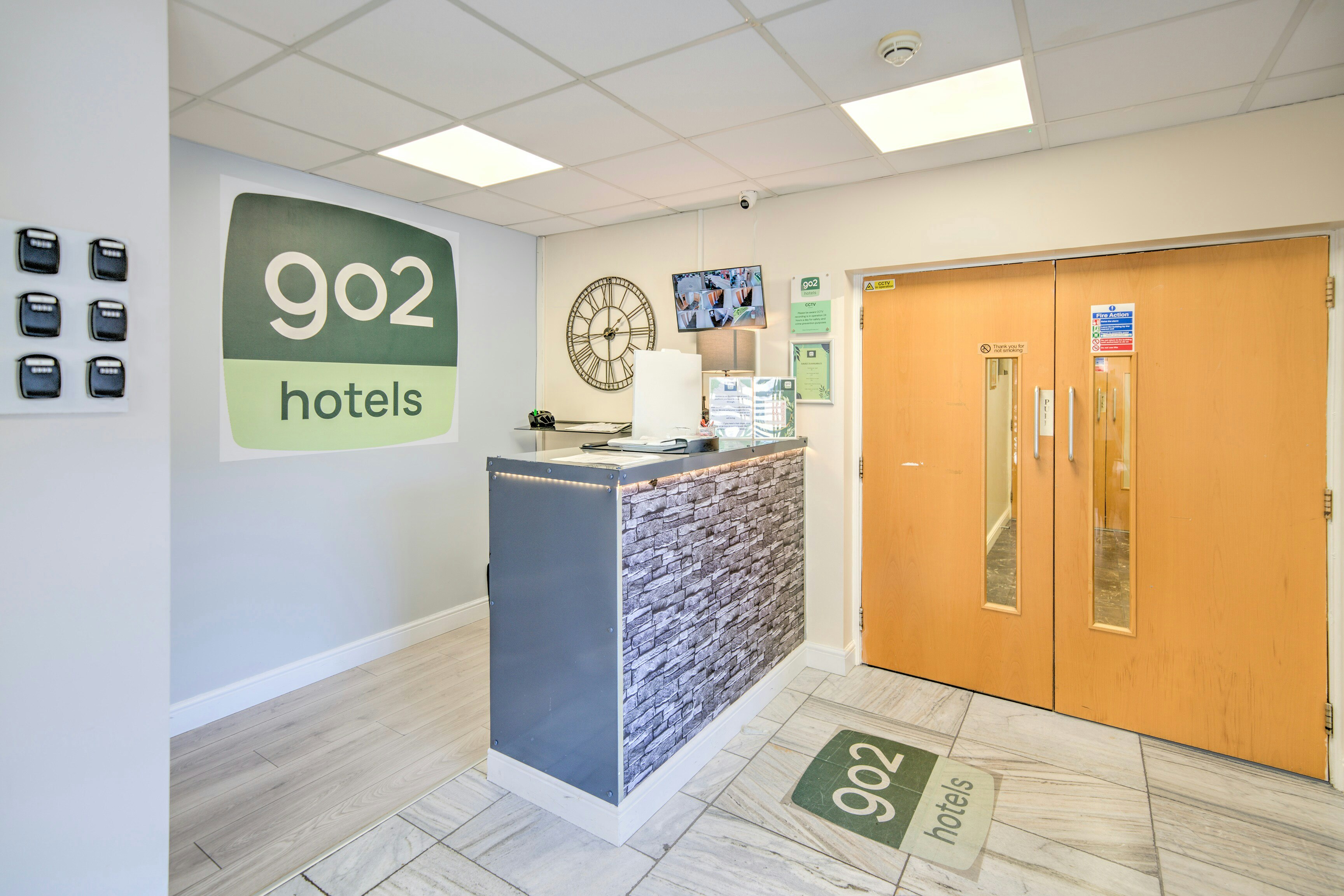 Lobby at GO2 Gloucester Hotel by OYO, GLOUCESTER - UK