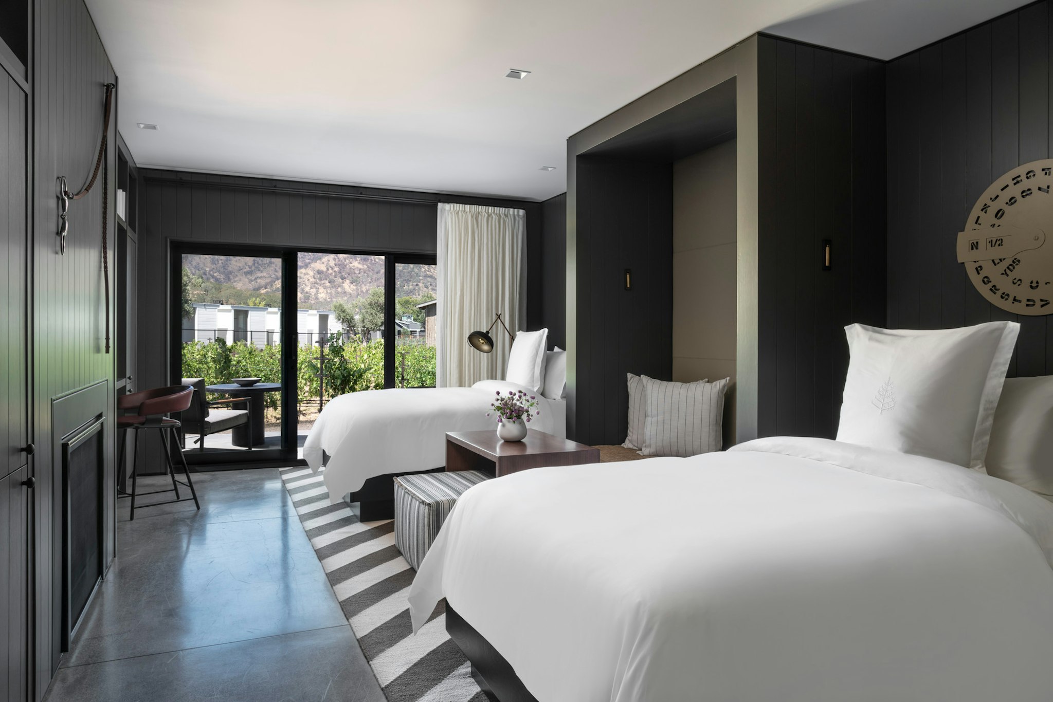 Vineyard, 2 Double Beds, Accessible
