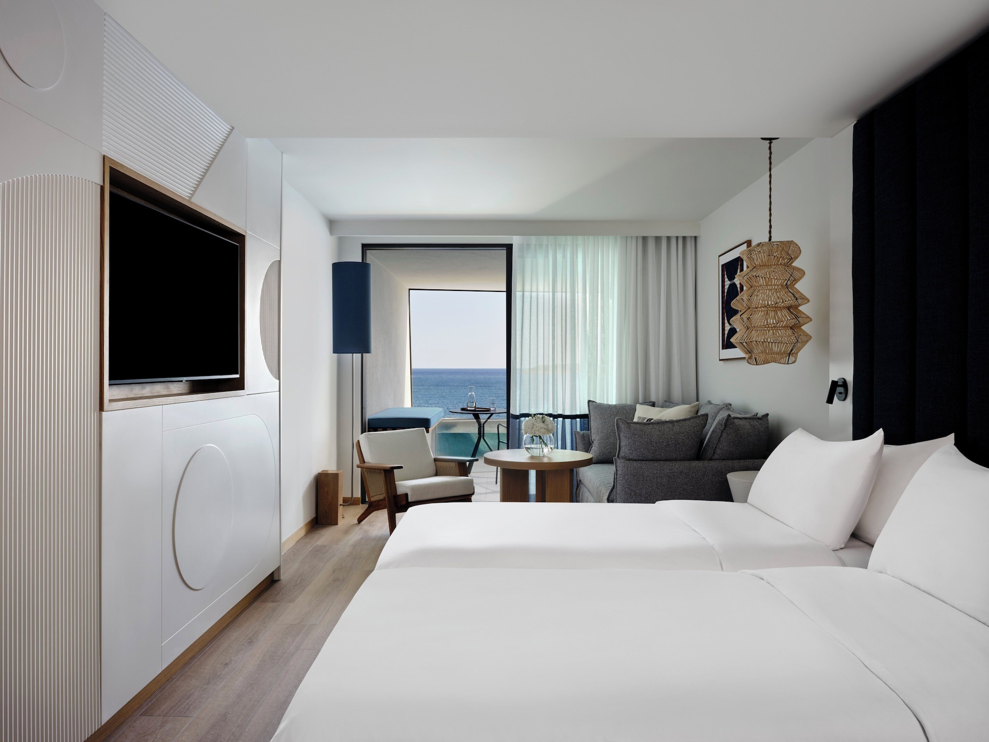 Premium, Twin Beds, Sea View, Sofa, Plunge Pool