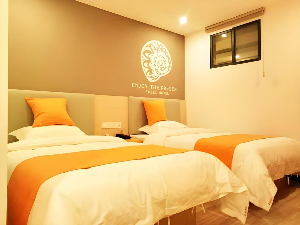 Room at Shell Chuzhou Mingguang Bus Station Hotel, CHUZHOU