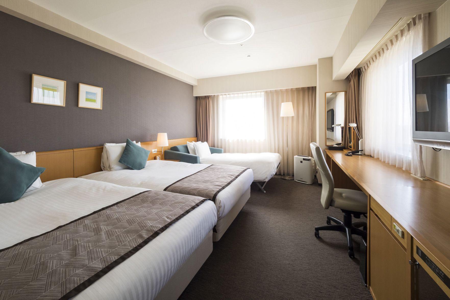 Semi Room, Triple, 2 Semi Double Beds, Sofa