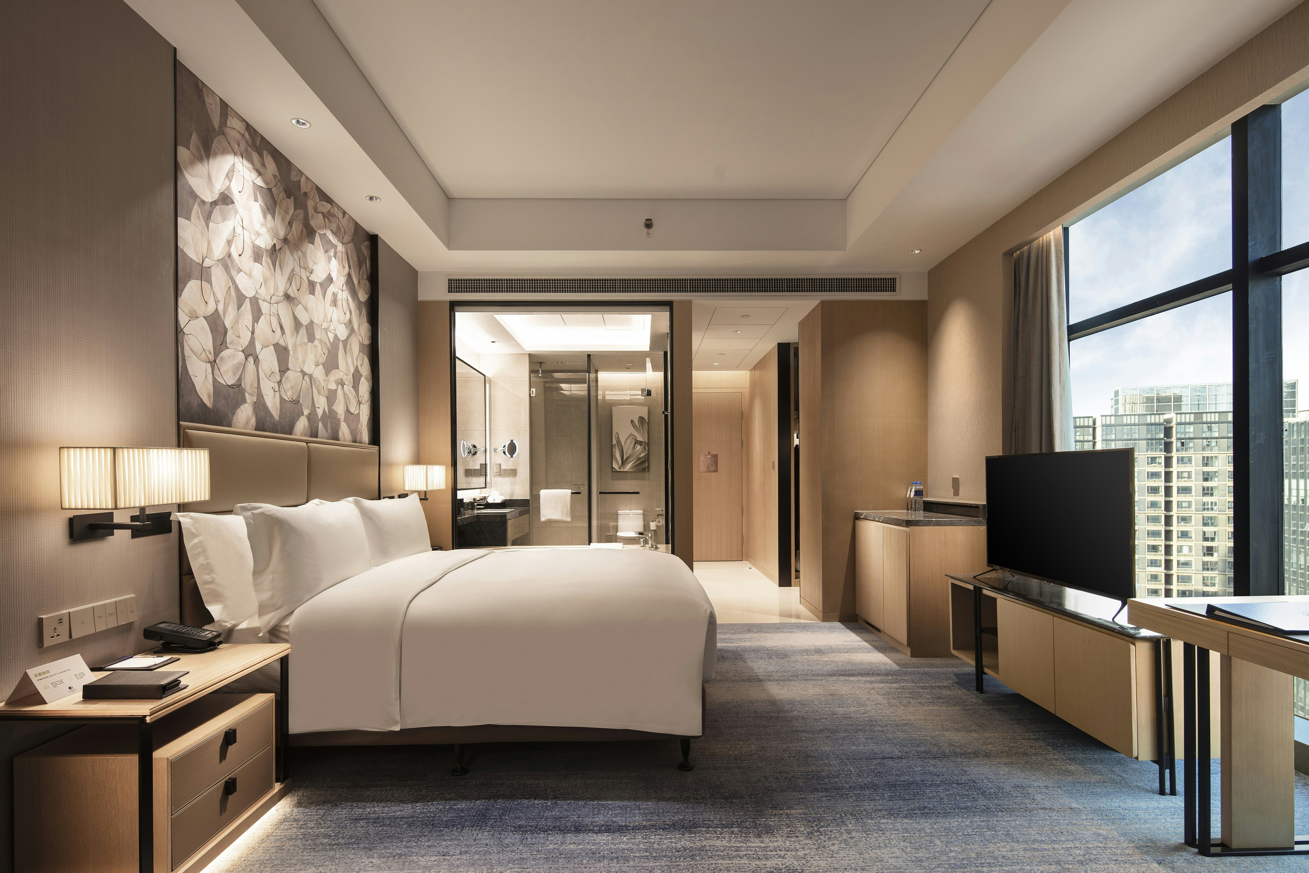 غرفة ديلوكس ركنية بسرير كينج، Doubletree By Hilton Yangzhou 8/10