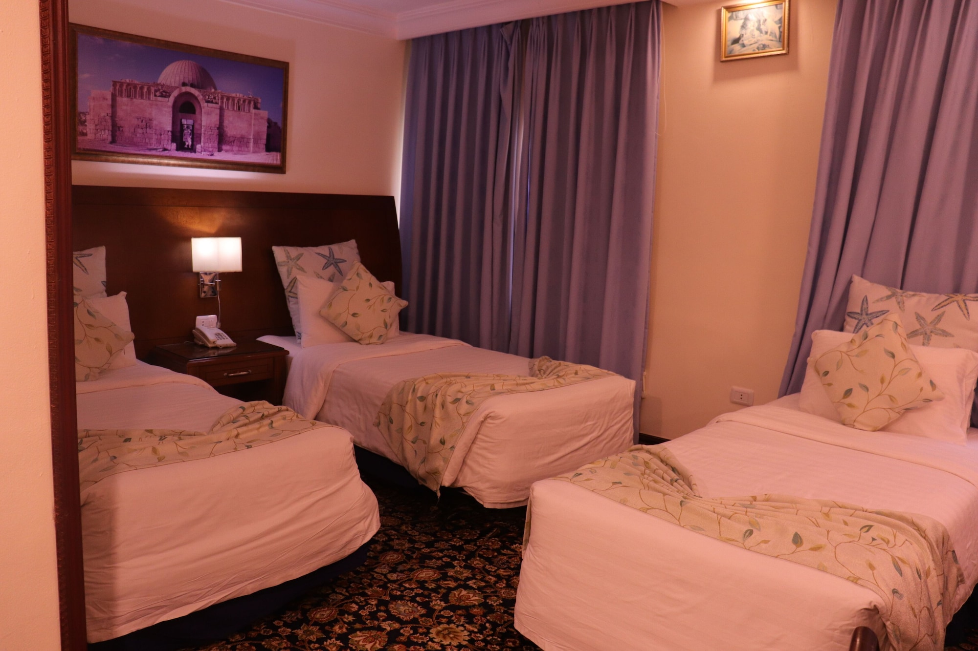 غرفة ثلاثية بثلاثة أسرّة، AMRA PALACE HOTEL 2/7
