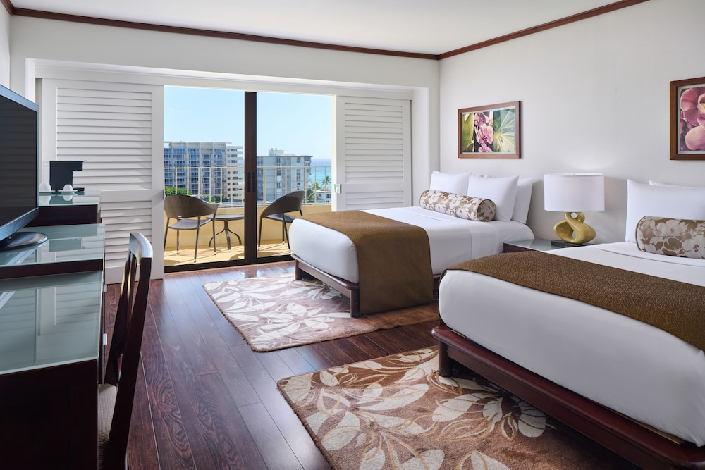 ROOM, 2 DOUBLE BEDS, OCEAN VIEW
