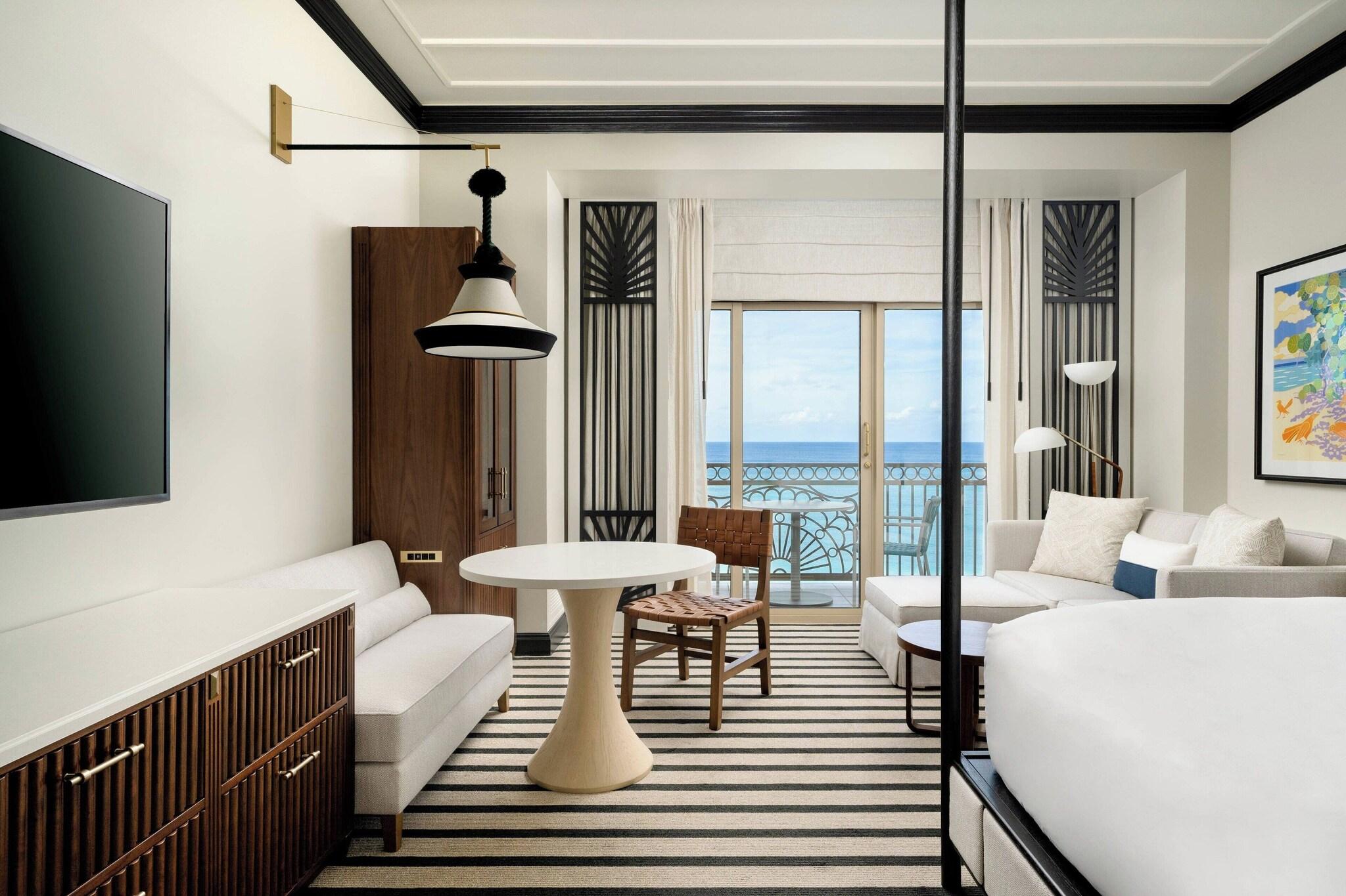 Room, King Bed, Ocean Front، The Ritz Carlton Grand Cayman 4/8