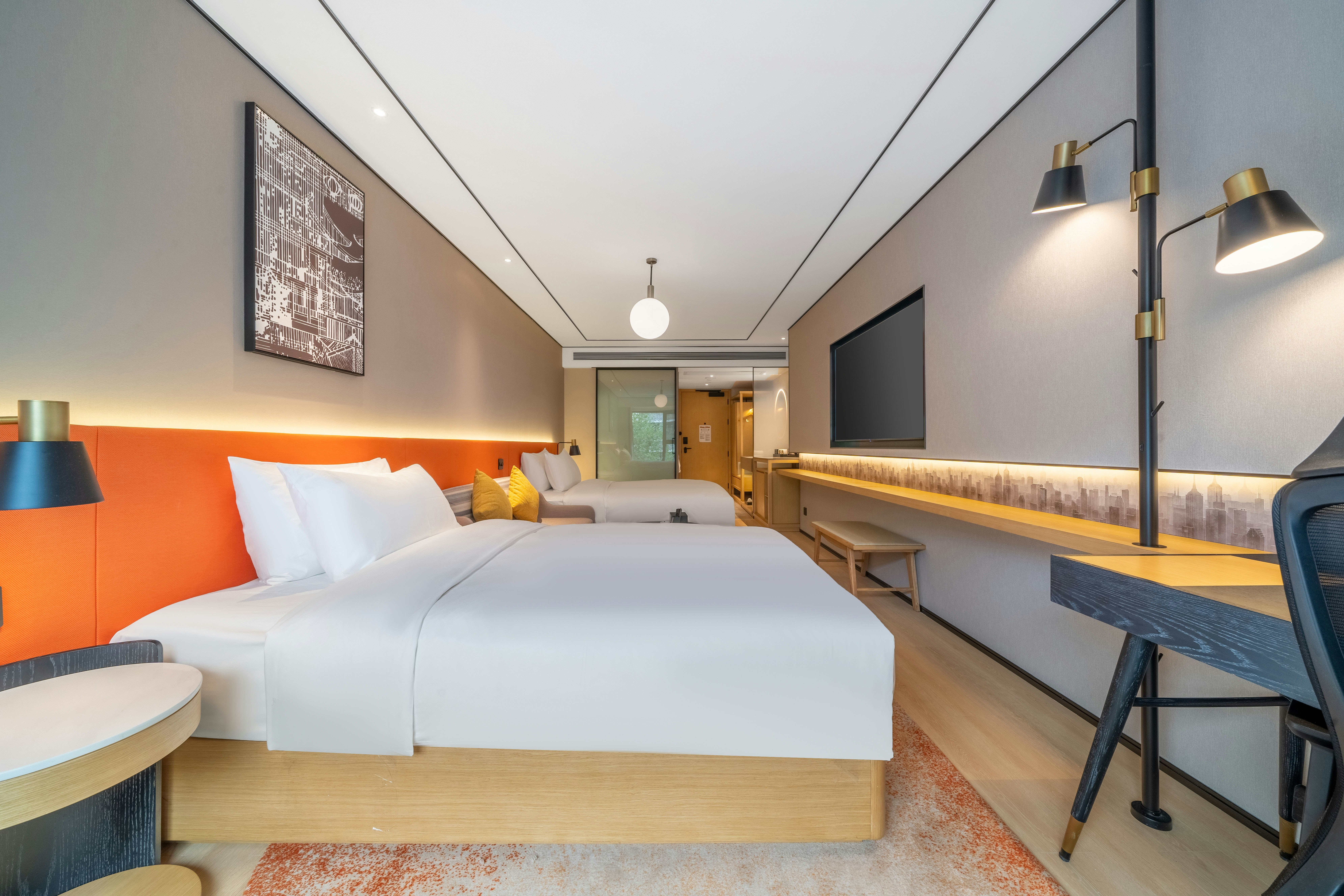 SUPERIOR, 2 DOUBLE BEDS