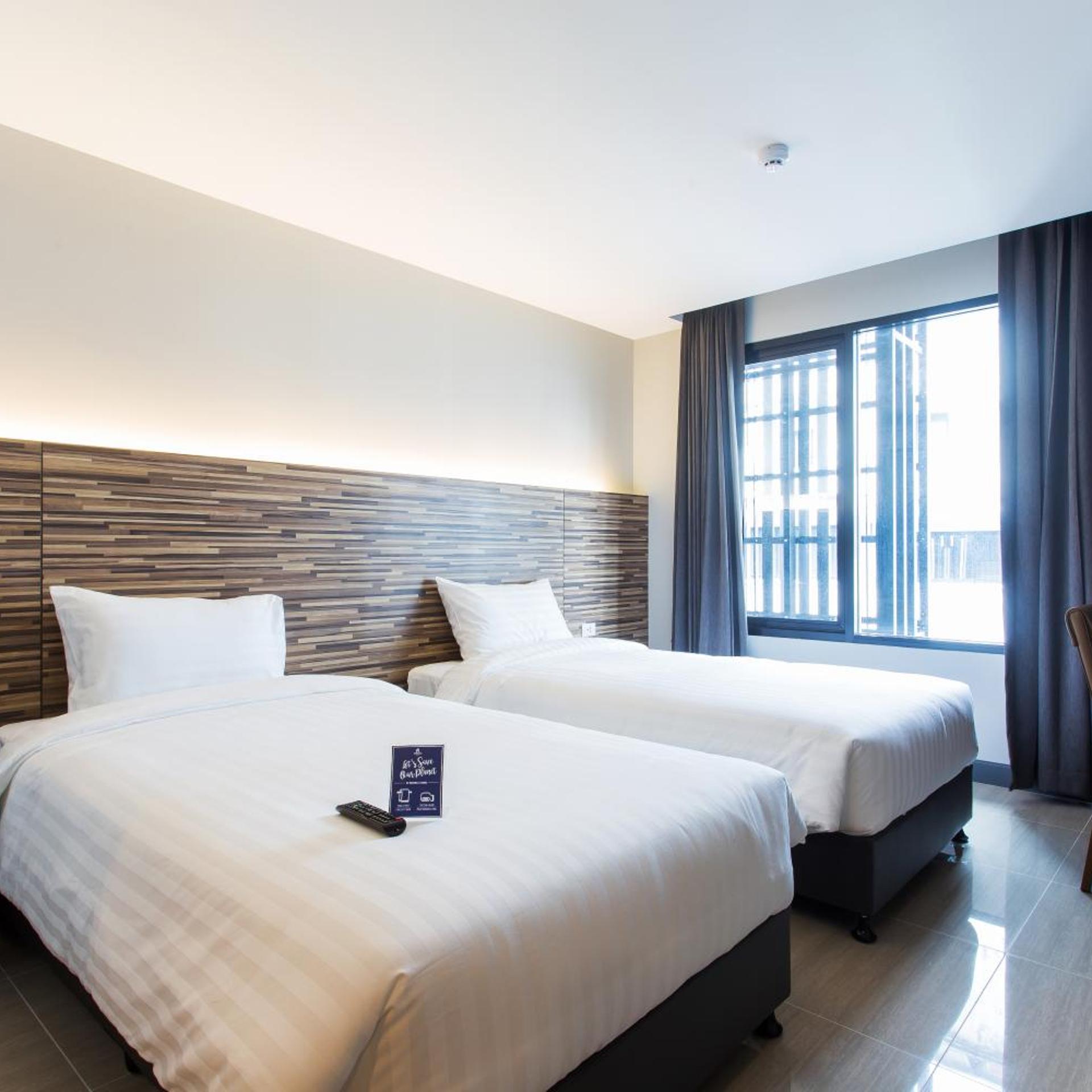 غرفة عصرية ديلوكس بسرير مزدوج أو سريرين منفصلين، SPENZA HOTEL 4/10