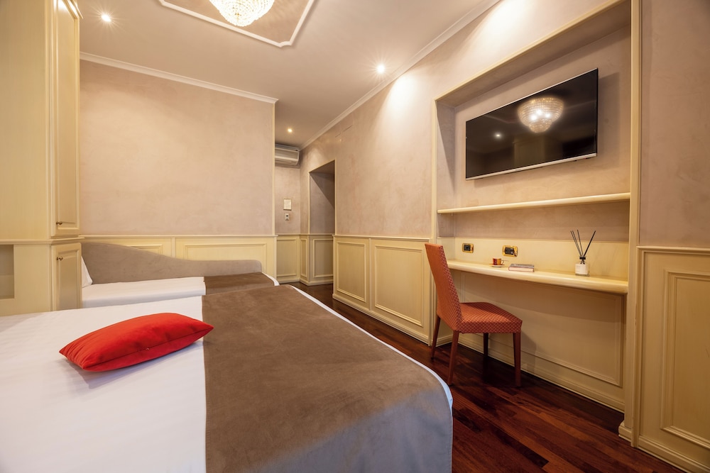 غرفة ديلوكس بسريرين منفصلين، Al Viminale Hill Inn Hotel 7/10
