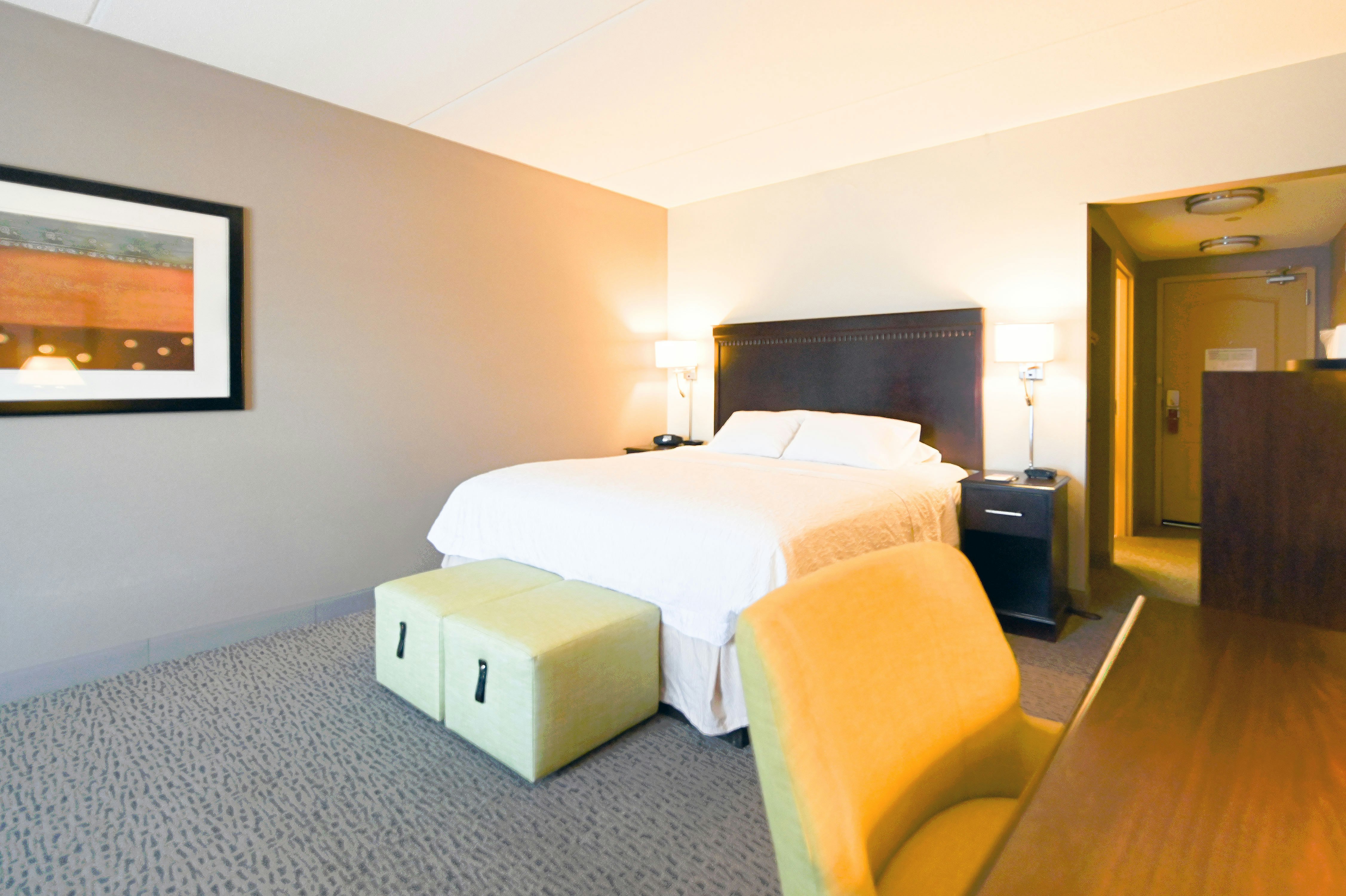 غرفة بسرير كينج، Hampton Inn Suites Smithfield 2/5