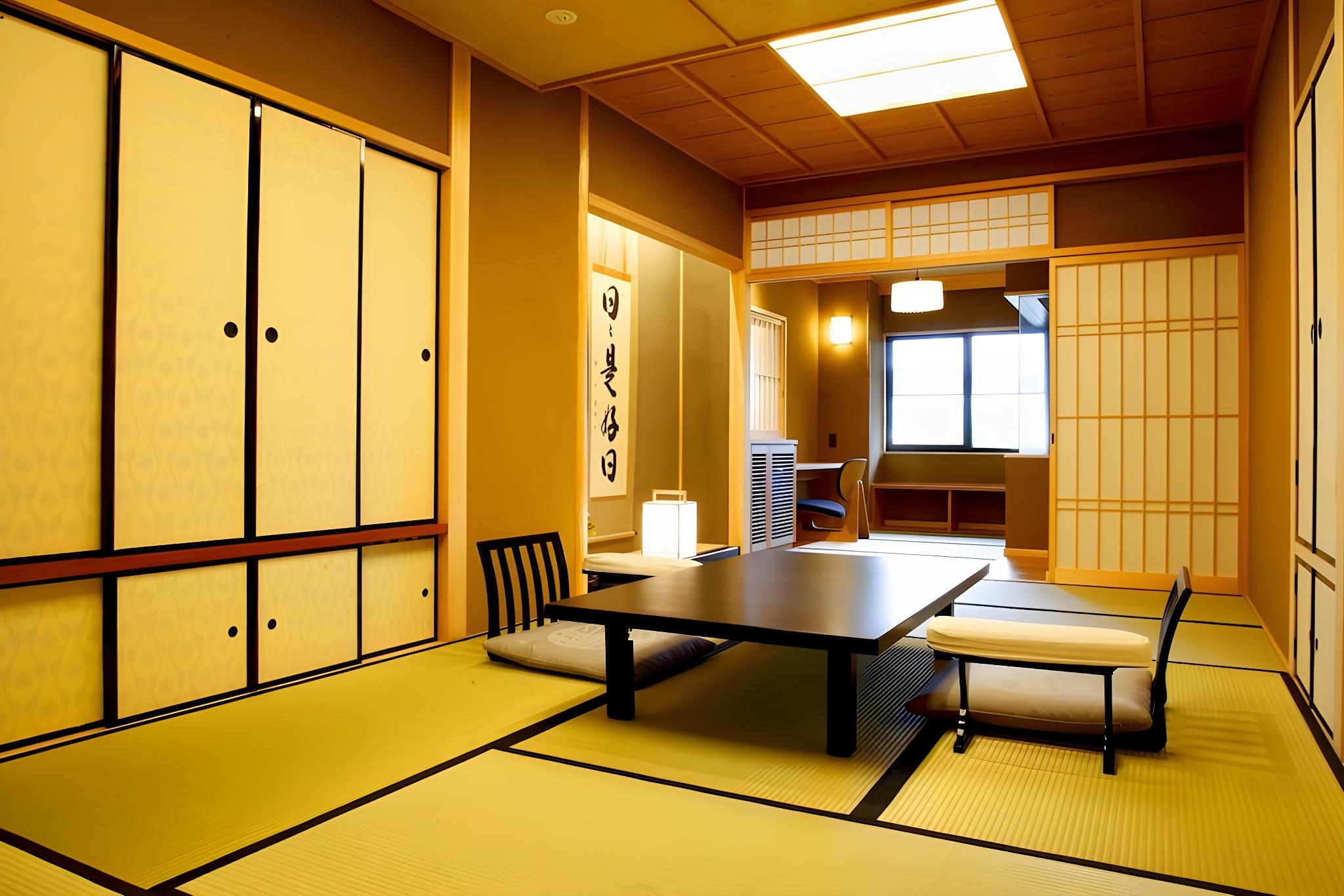 Japanese, Mountain Side, Large