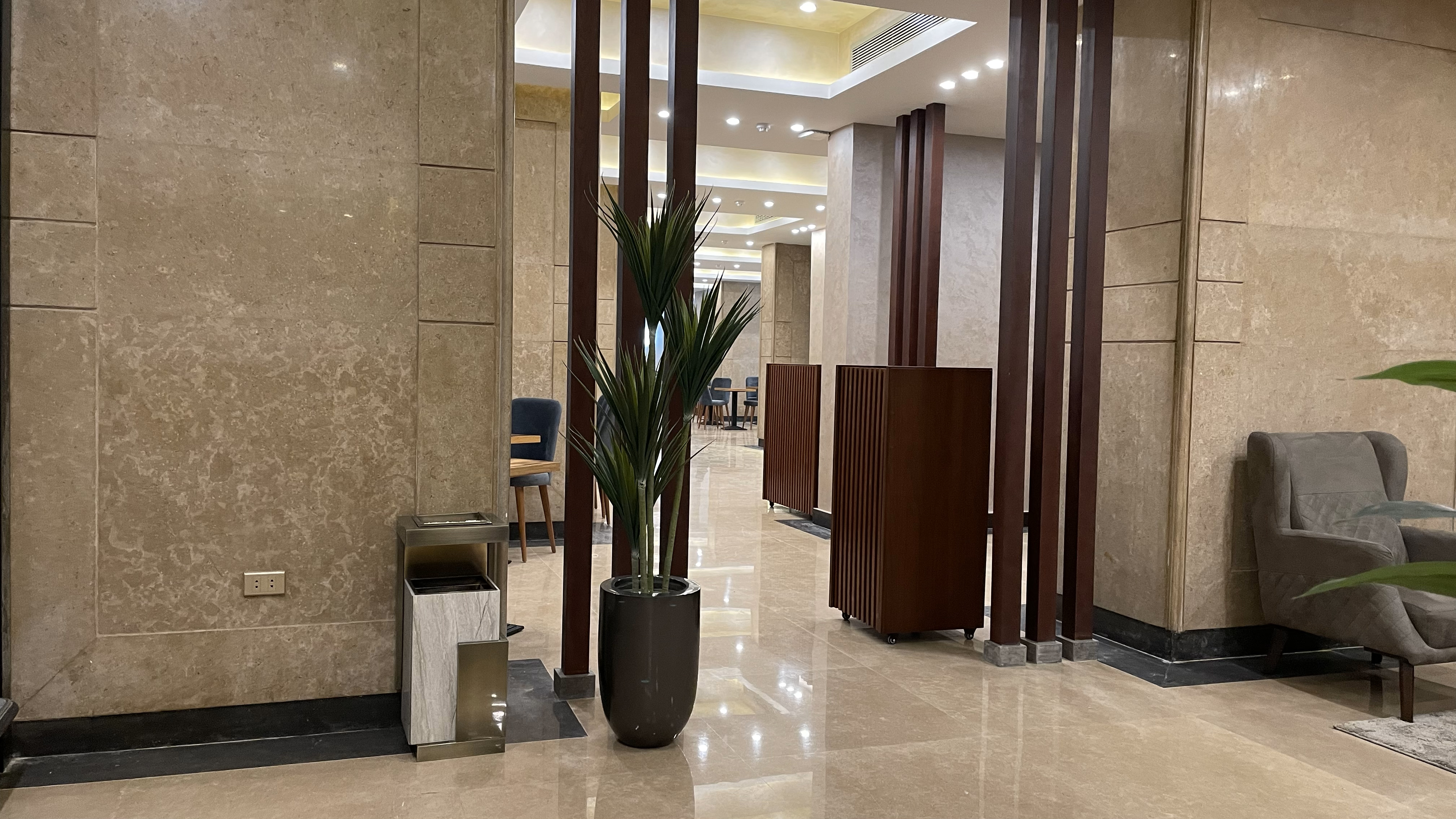 Lobby at Pyramids Plaza Hotel, CAIRO