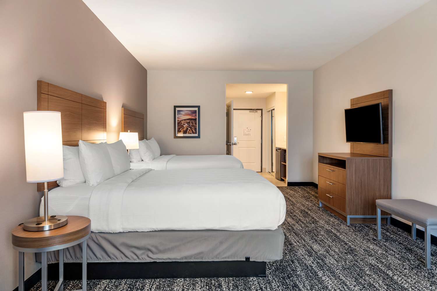 جناح بسريرين كوين مع أريكة بحوض استحمام لذوي الإعاقة، Best Western Plus Coachella Valley Inn & Suites 2/4
