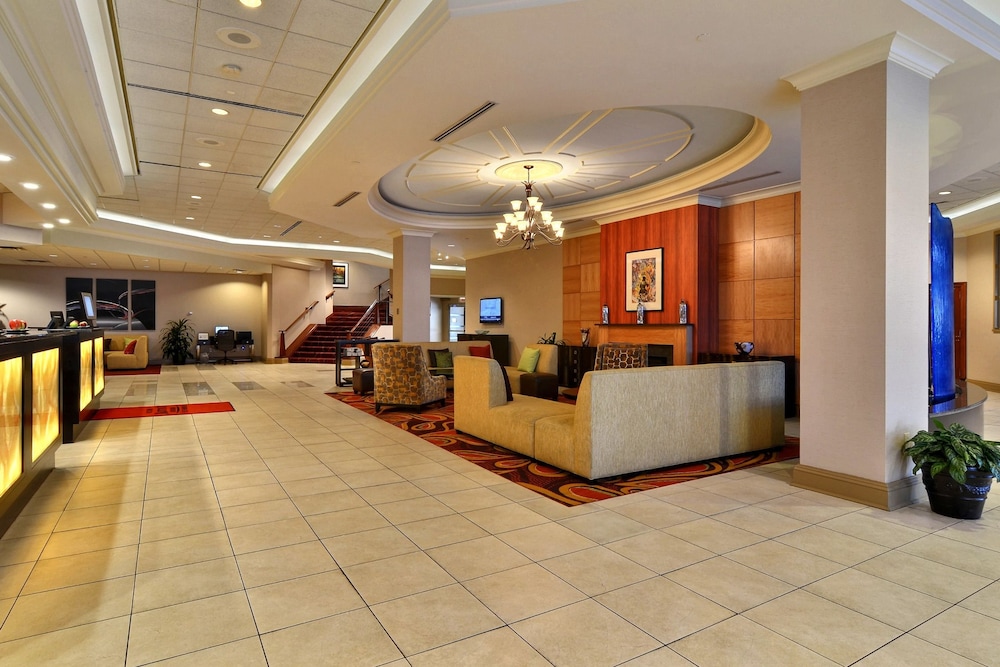Lobby at MARRIOTT PITTSBURGH CITY CENTER HOTEL, PITTSBURGH - PA