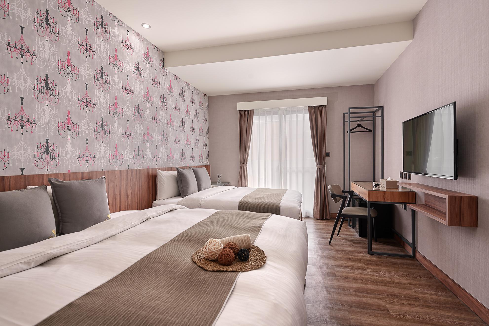Room, Triple, 1 Double and 1 Single Bed, Balcony