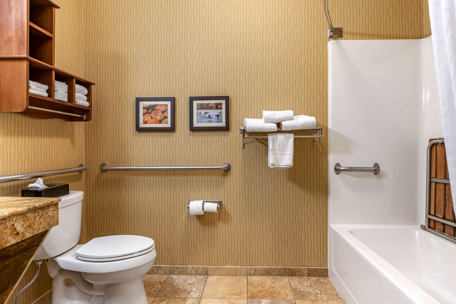 غرفة بسرير كينج لذوي الإعاقة، Comfort Inn Wings Stadium 4/4
